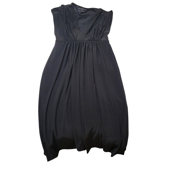 Norma Kamali Little Black Sleeveless Cocktail Classy Dress Women's S D26 - Picture 7 of 8